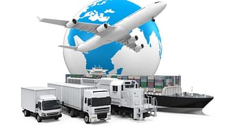 sea freight shipping import or export