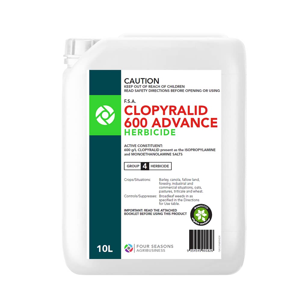 F.S.A. Clopyralid 600 Advance Herbicide - Four Seasons Agribusiness