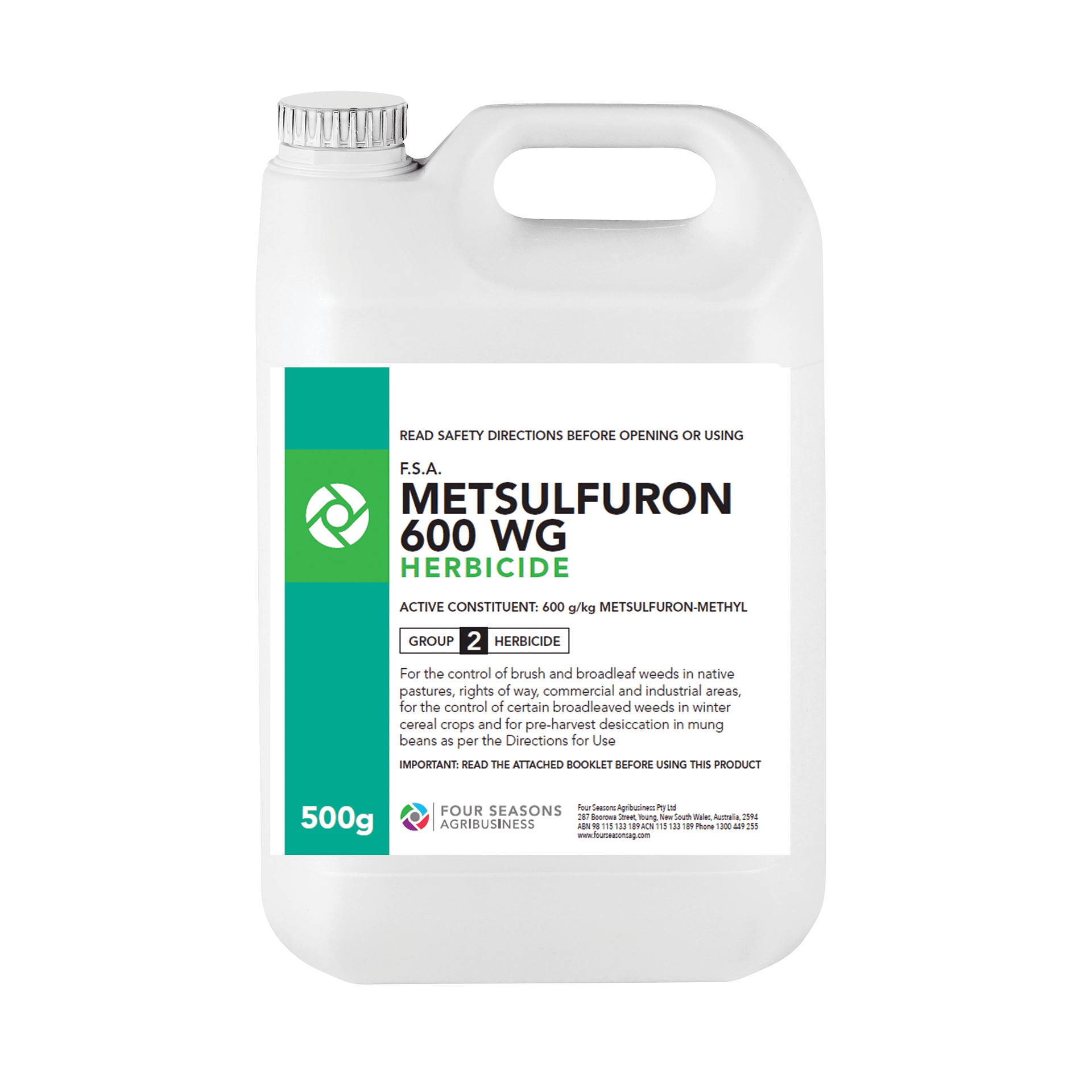 F.S.A. Metsulfuron 600 WDG Herbicide