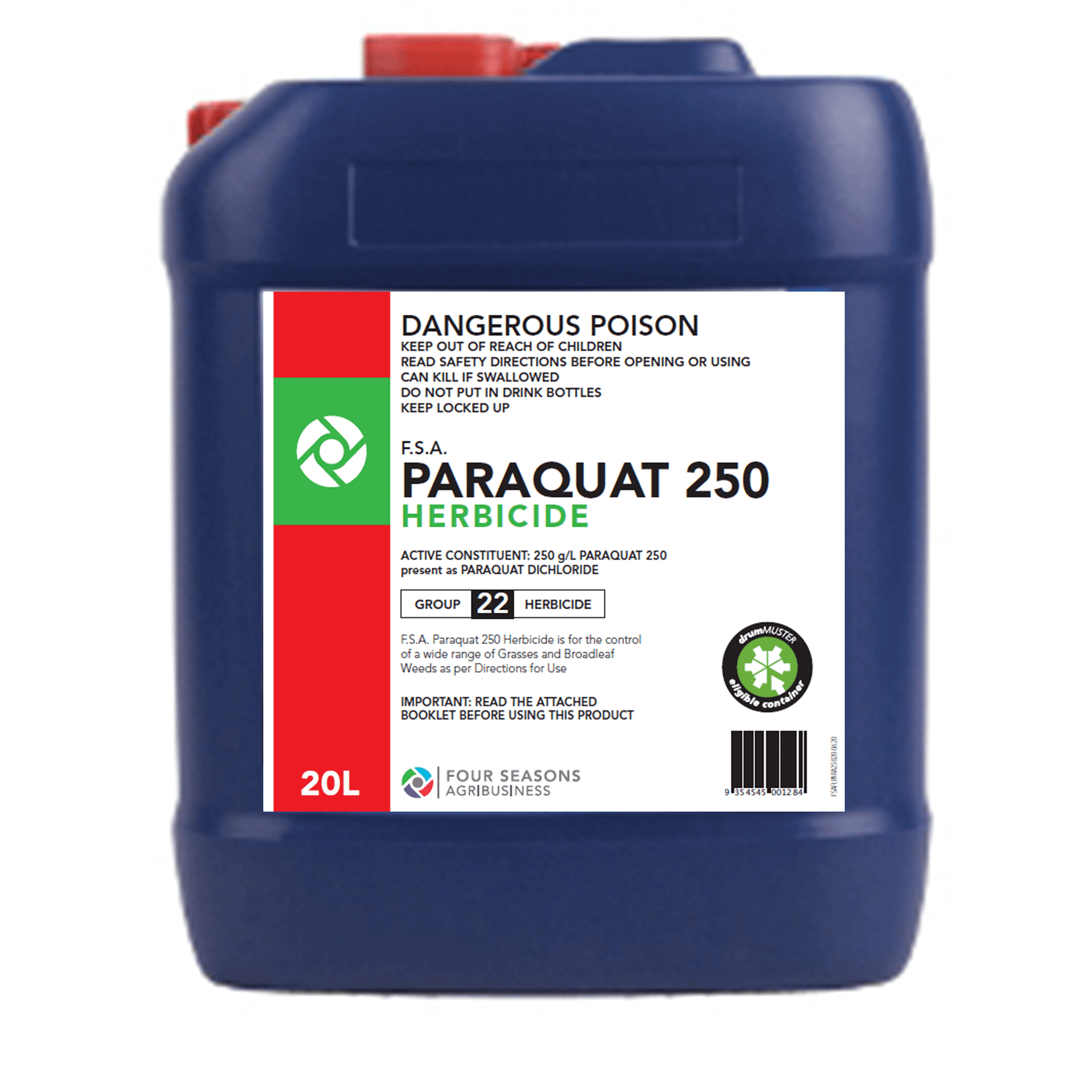 F.S.A. Paraquat 250 Herbicide - Four Seasons Agribusiness